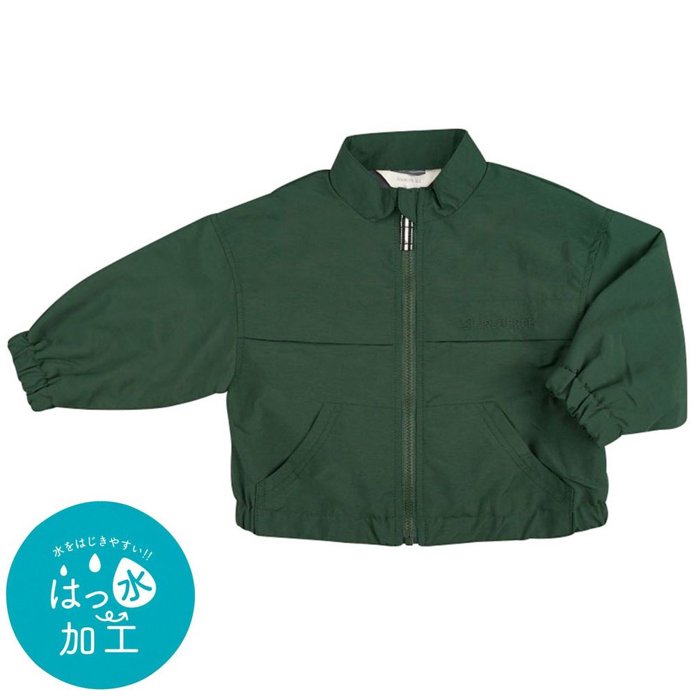 akachan honpo - 防潑水夾克-綠色