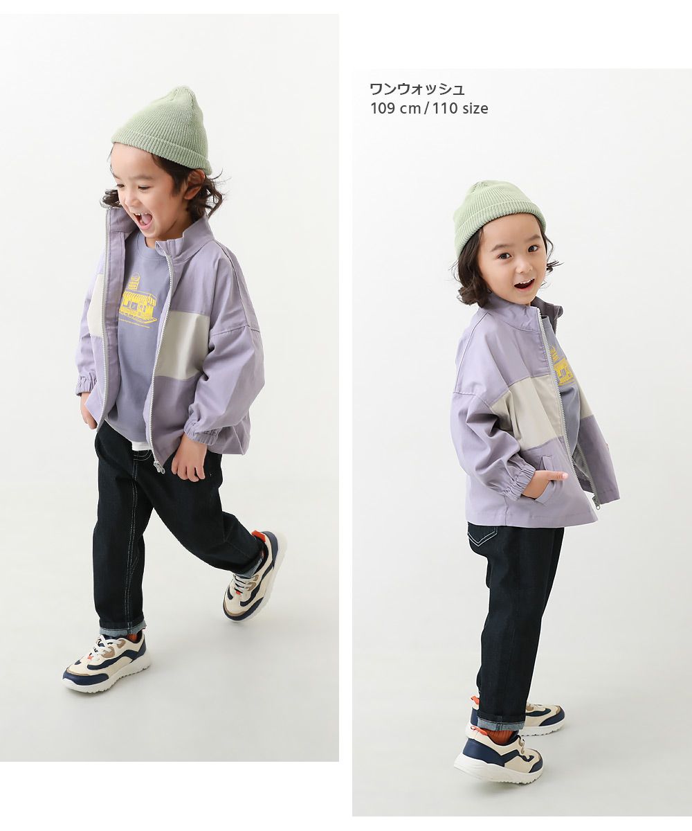 日本 devirock - RAKU DENIM系列 舒適丹寧褲-錐形款-海軍藍