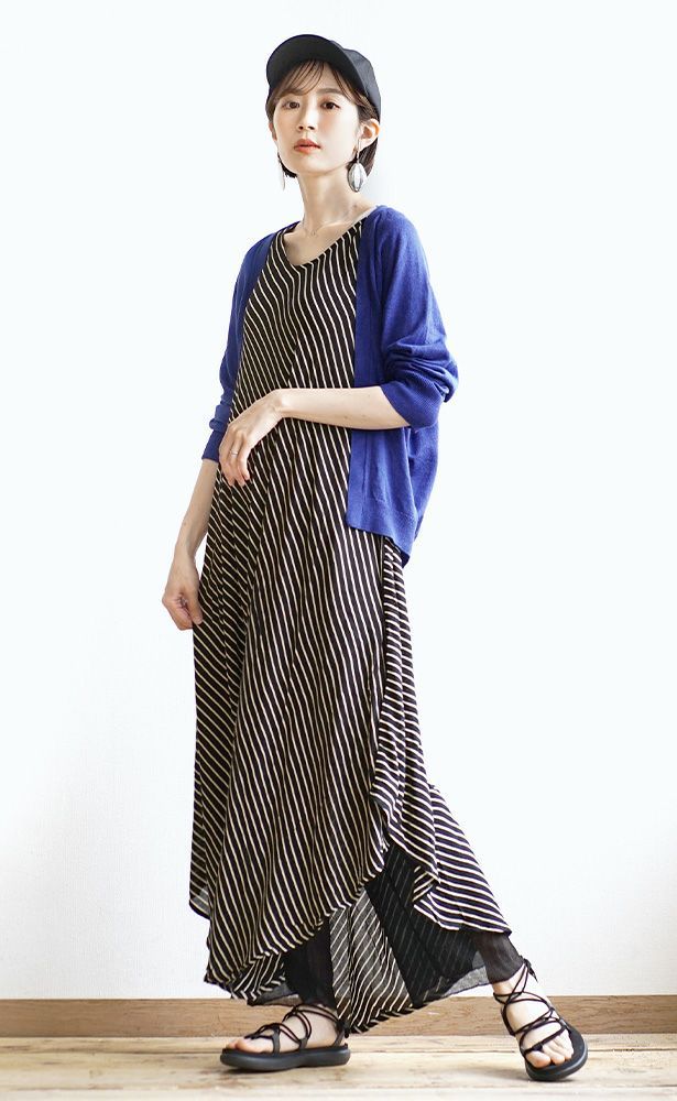 日本 zootie - 棉麻透氣開襟針織外套-芥末黃