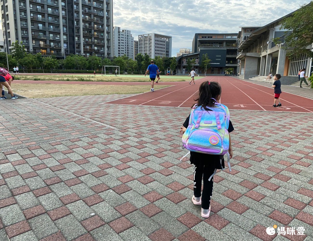 MoonRock - 護脊書包-SP102太空恐龍藍-適合95-140公分