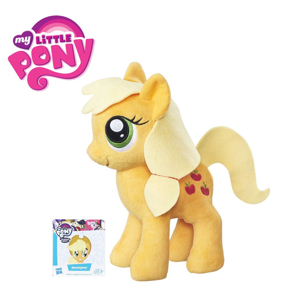Hasbro 孩之寶 - 彩虹小馬9吋絨毛角色-蘋果嘉兒