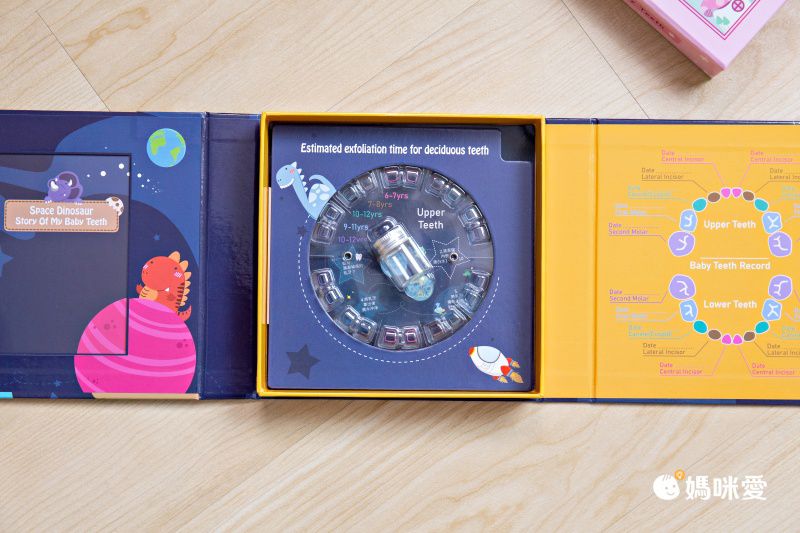 MangoBanana - 乳牙收藏盒-大象泡泡 (17.6 x 17.6 x 4 cm)-英文版