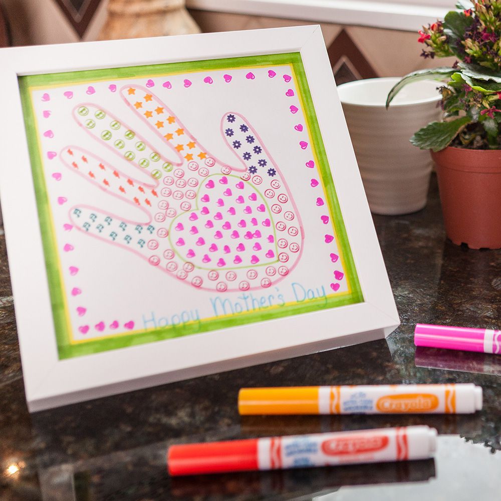 Crayola繪兒樂 - 可水洗印章色筆10色