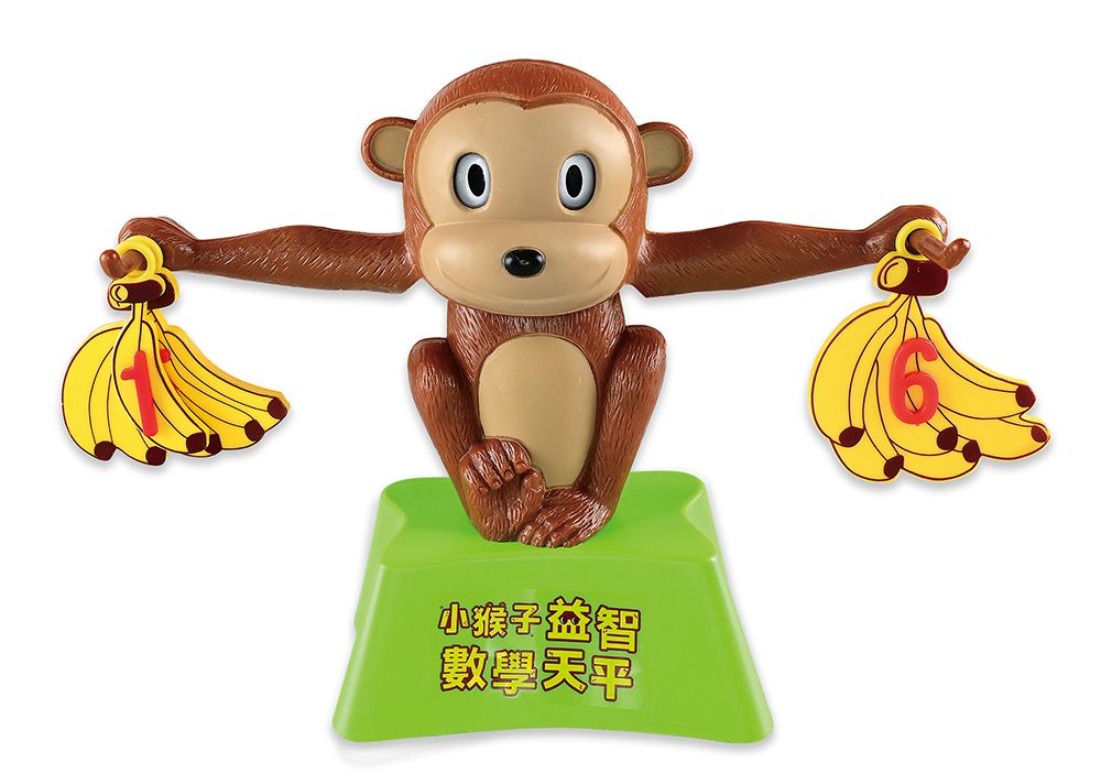 風車圖書 - 小猴子益智數學天平