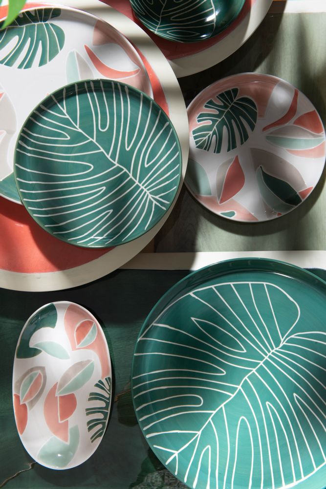 amadeus natureva - 大自然-粉彩 8吋深盤-2入