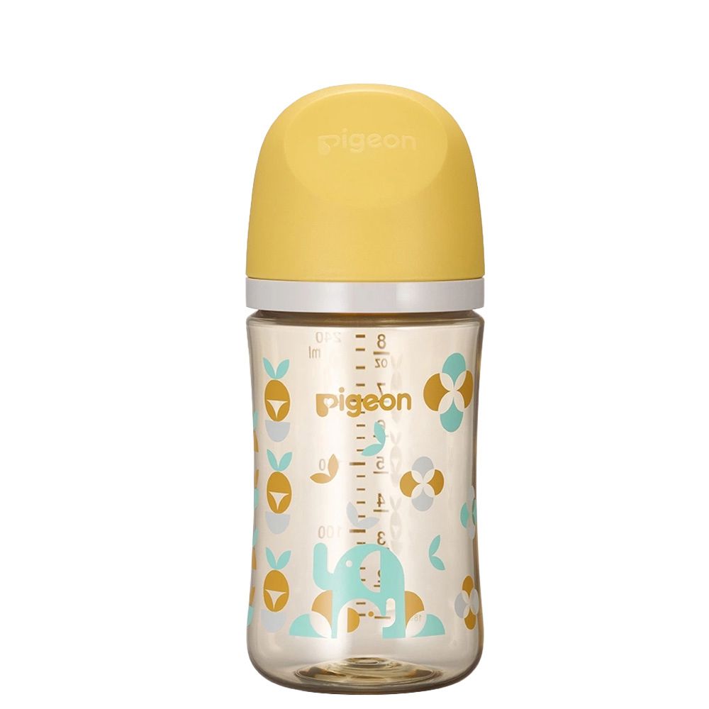 第三代母乳實感PPSU奶瓶240ml-北歐大象