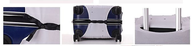 little chili - 繽紛行李箱套 L號-紐約彩-28吋 -高68 寬51 厚度30cm