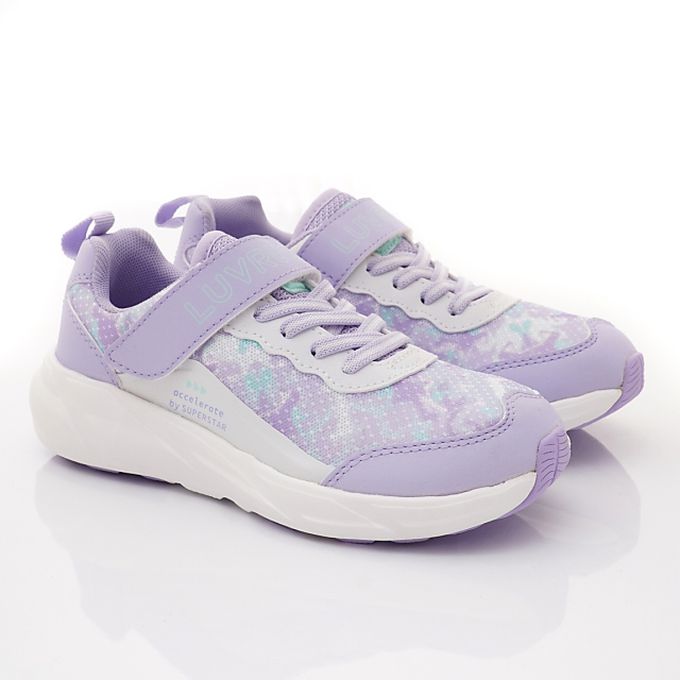 Moonstar日本月星 - 月星 Light foam系列運動機能童鞋款-LV11291紫(中大童段)-機能運動鞋-紫