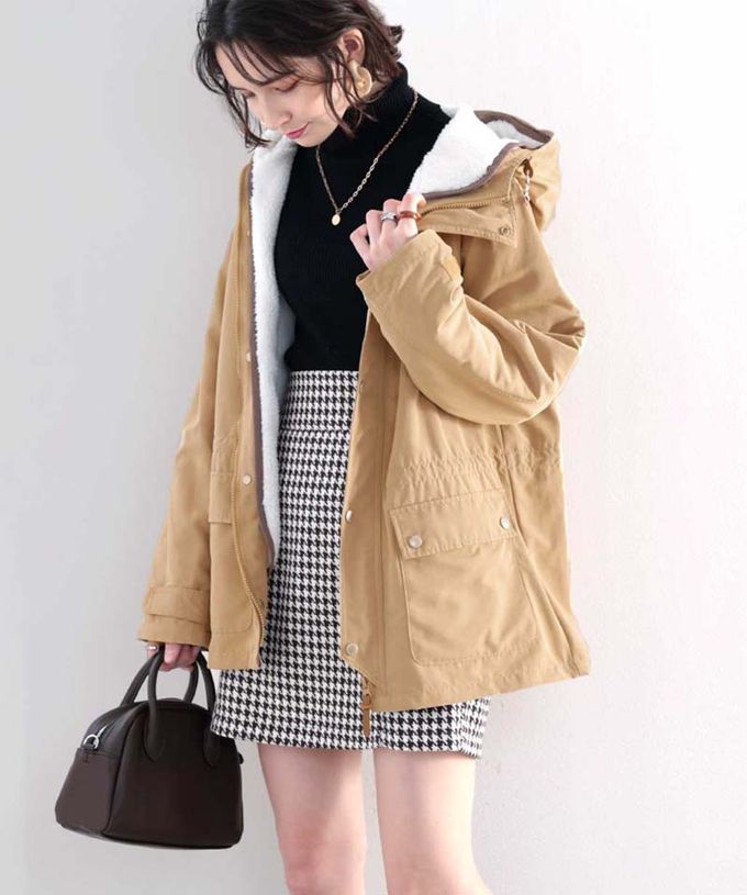 日本 Classical Elf - [熱銷NO.1]  3WAY百搭保暖連帽防風外套-橄欖綠