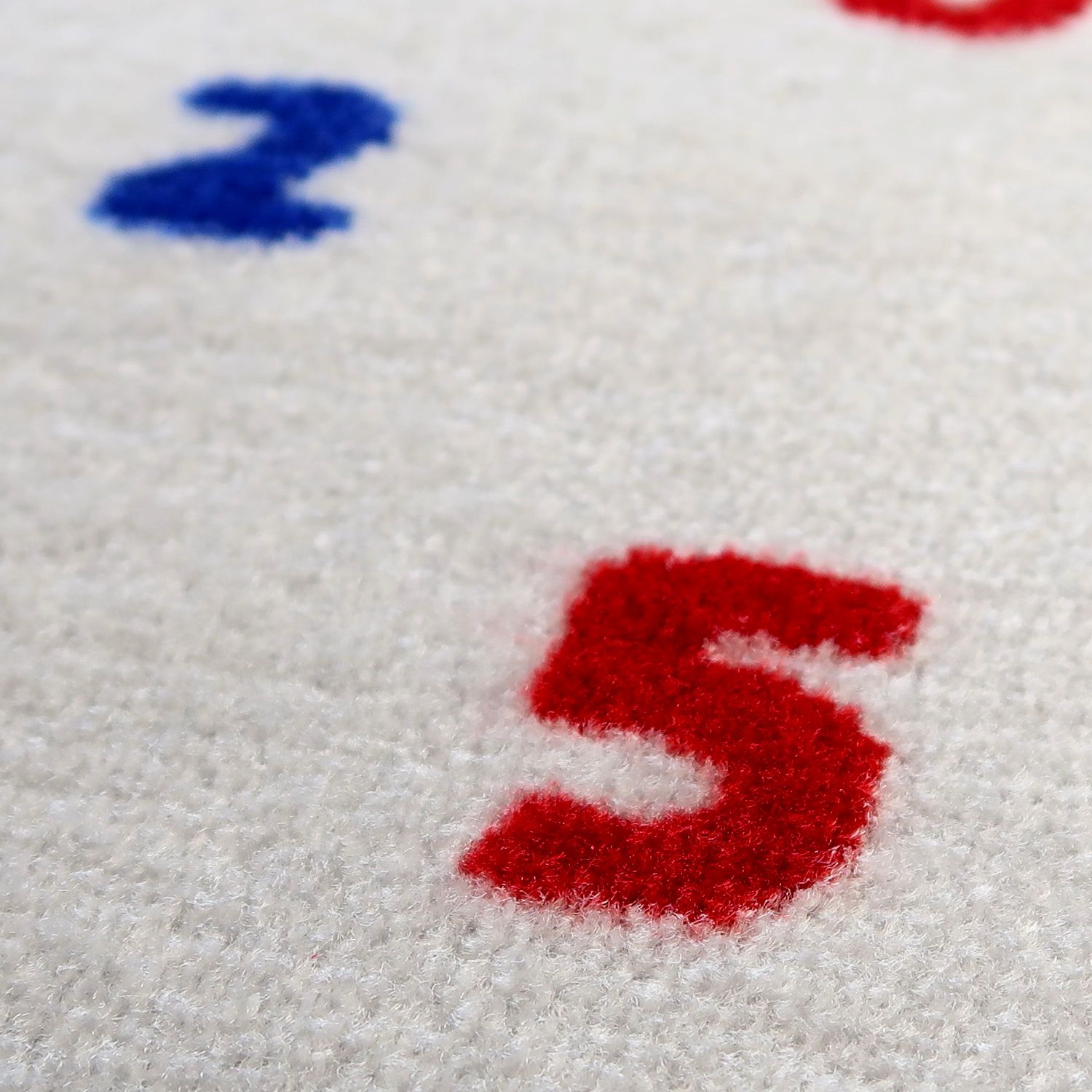 日本千趣會 - SOU SOU 日本製 腳踏墊(玄關/房門)-十數-白 (45x75cm)