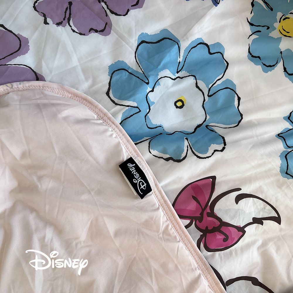 迪士尼Disney - 涼感兒童三合一睡墊-花朵瑪麗貓 (枕頭+枕套*1/睡墊*1/被子*1)