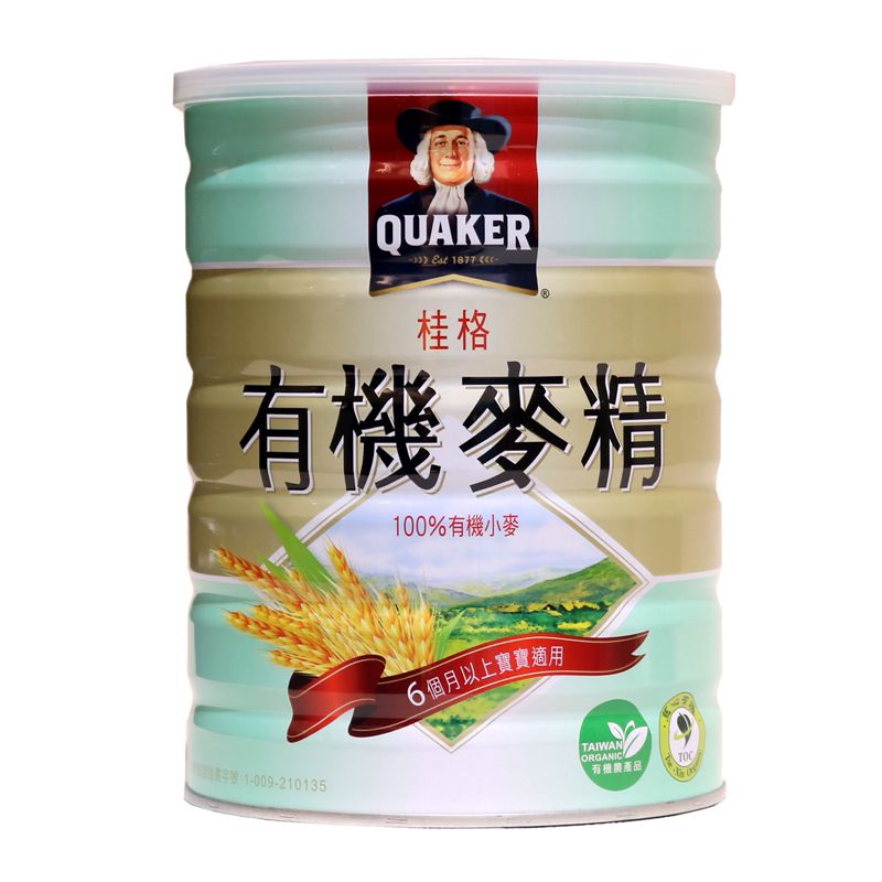 桂格 - 桂格有機麥精-2罐-500gx2罐