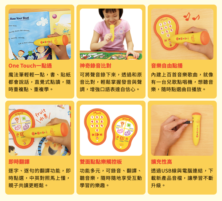 純正發音輕鬆學【上誼文化】魔法筆點讀套組，全套台灣製