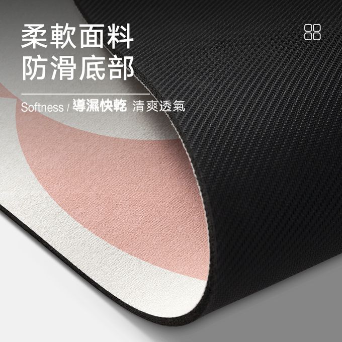 上田屋 - 小花 防霉抗菌好清洗廚房瀝水軟墊-淺鵝黃