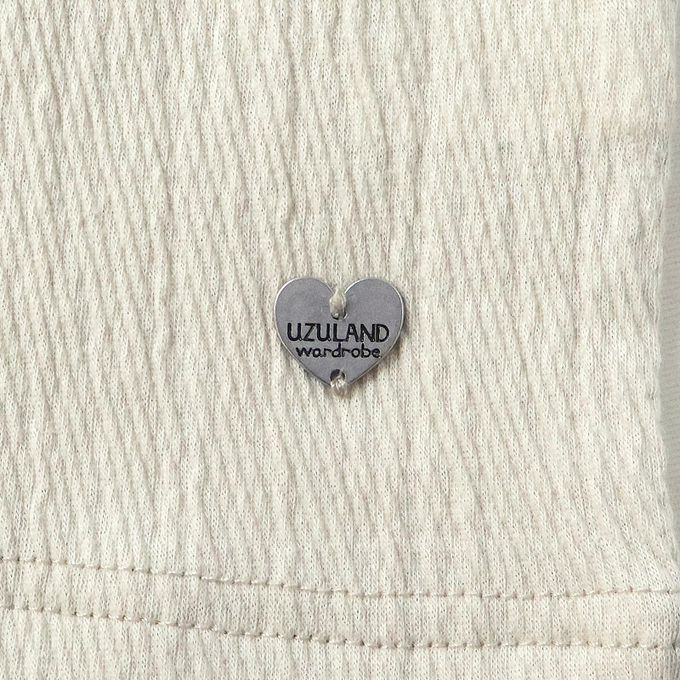 日本 ZOOLAND - 清爽楊柳 假二件蕾絲滾邊短袖上衣-粉紅