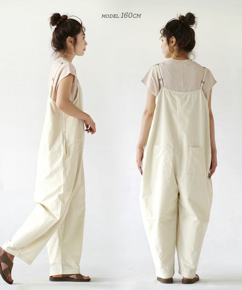 日本 zootie - 輕盈休閒氣球吊帶褲-簡約黑