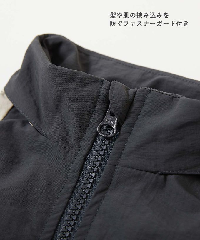 日本 devirock - 防潑水 網眼輕量風衣外套(帽可收)-藍綠