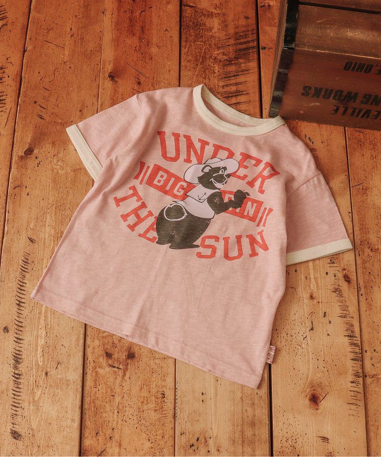 日本 BREEZE - [品牌週年限定]印花短袖上衣-微笑鬆餅-黃