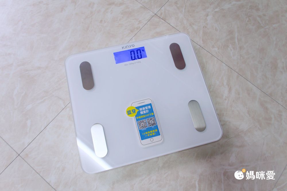 KINYO - 藍牙健康管理體重計(DS-6589) (W300xH256xD22 mm)