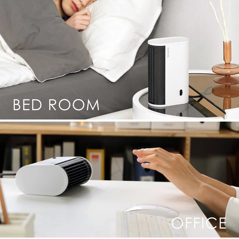 KINYO - 迷你立臥兩用電暖器 (EH-80) (W129xH73xD194 mm)