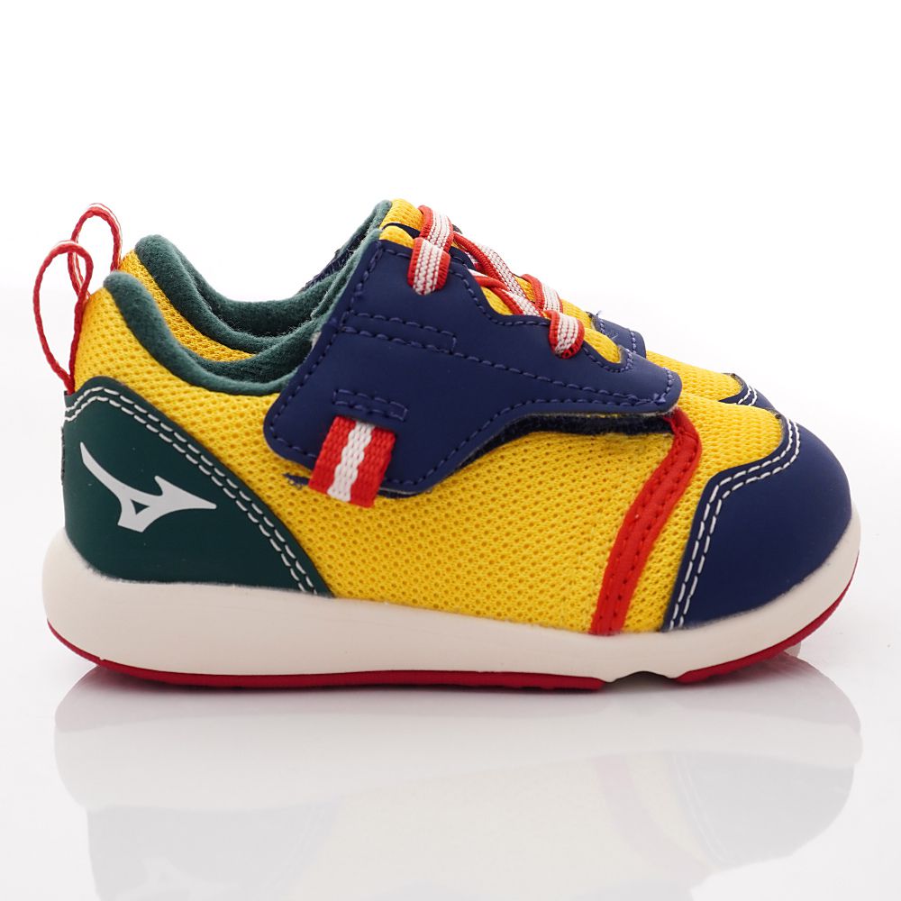 MIZUNO 美津濃 - 運動休閒/慢跑/運動 童鞋款(小童段)-休閒鞋-黃藍紅