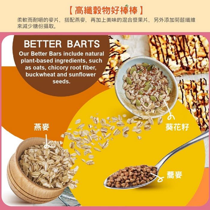 壽滿趣 - 紐西蘭 Mother Earth營養好棒棒180g-巧克力莓果口味 (6 bars/每盒)