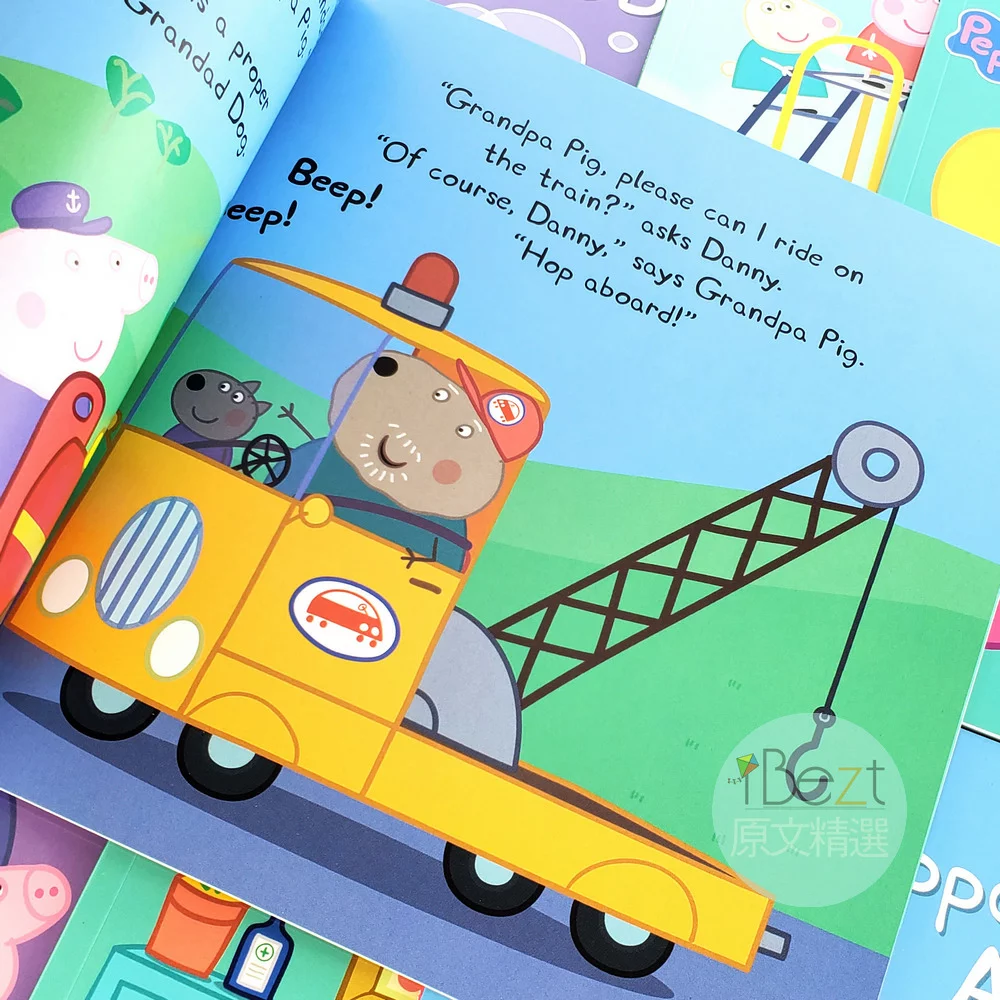 Peppa Pig Lime Bag(10冊) 粉紅豬繪本集