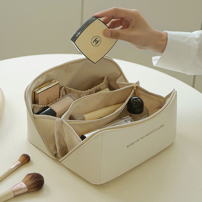 大容量便攜式旅行收納包/化妝包-粉色