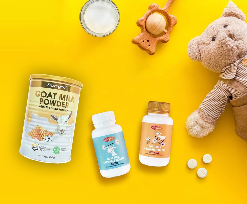 市售唯一添加麥蘆卡蜂蜜！紐西蘭 羊奶粉、羊乳片