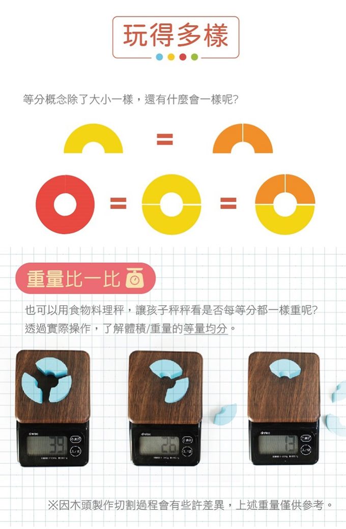 法國Janod - 小小STEAM系列-等分板(福利品出清/盒損)