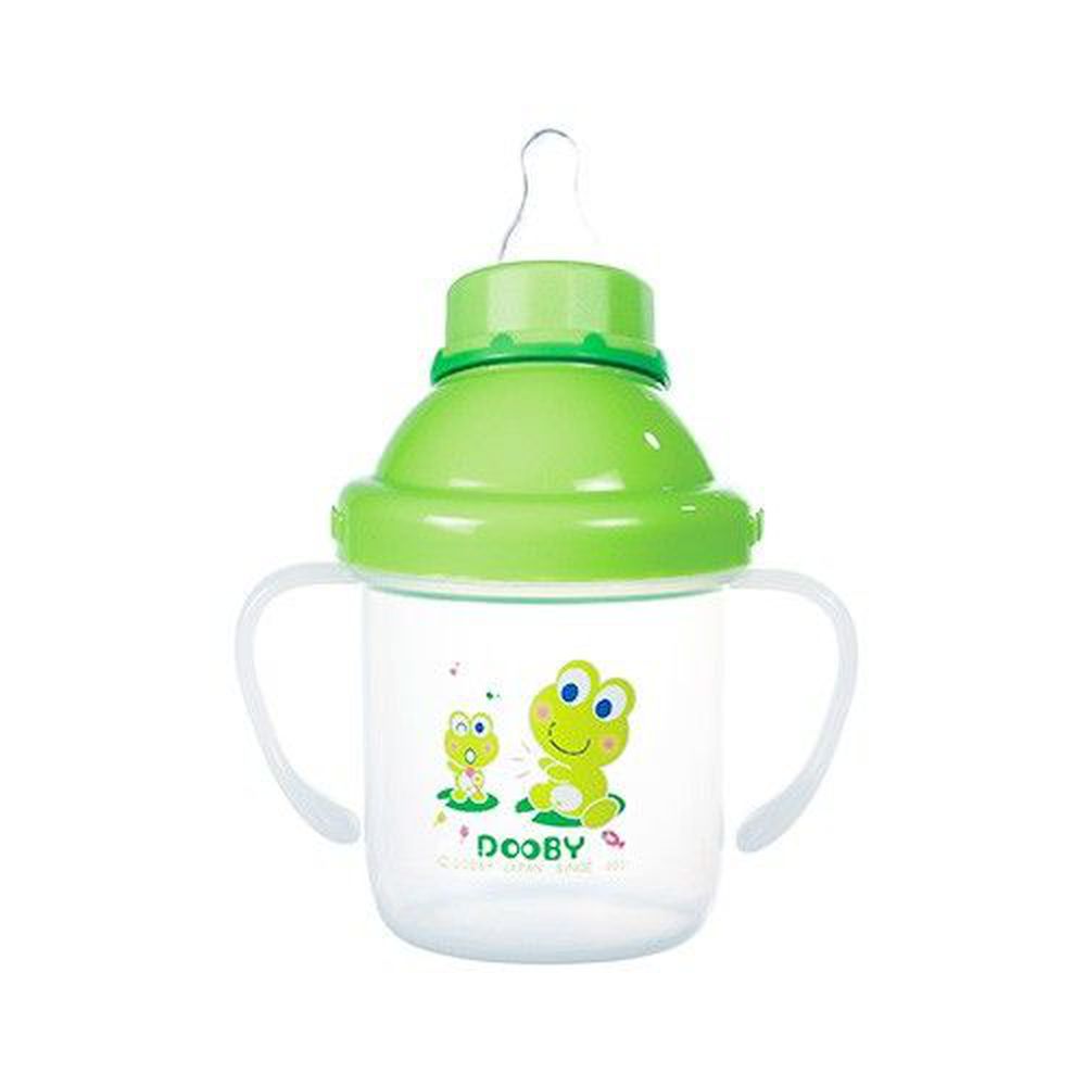 DOOBY 大眼蛙 - 奶嘴練習杯-綠色-280mL-0~3歲