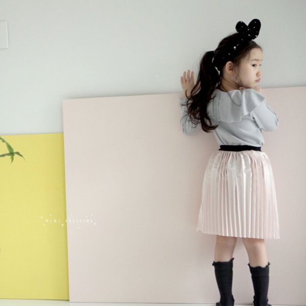 韓國 Mini Dressing - 時尚可愛兔子耳朵造型髮帶-黑白點點 (單一尺寸)