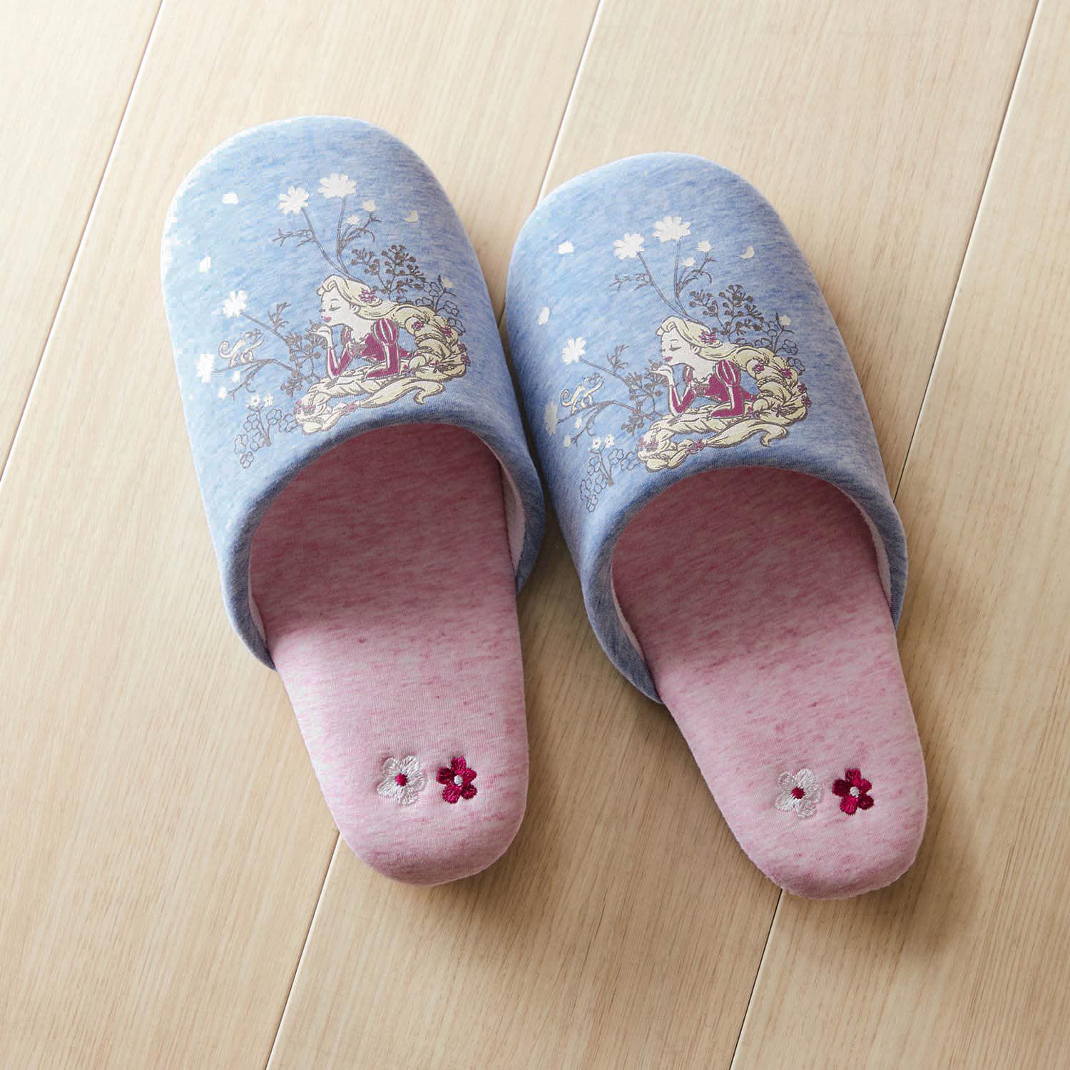 日本千趣會 - 迪士尼室內拖鞋-七矮人-卡其