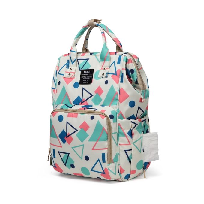 Heine 海恩 - WIN-202 時尚多功能多口袋 媽媽包 後背包 育兒包 待產包-夏日風情