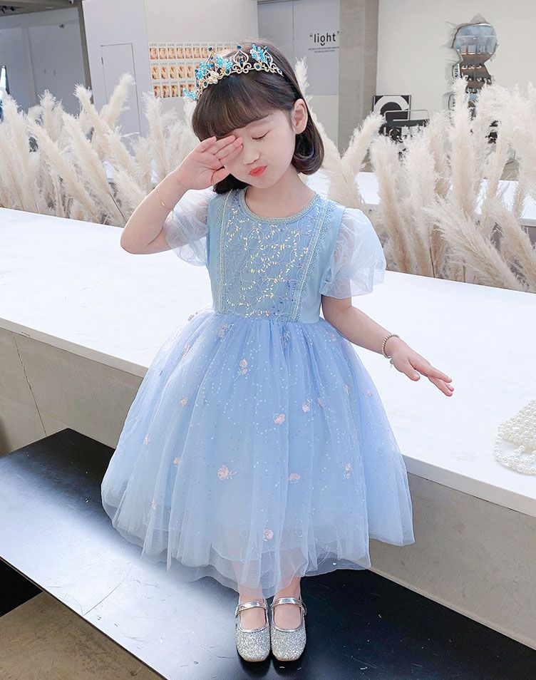 JB clothes - 21165藍色公主風洋裝