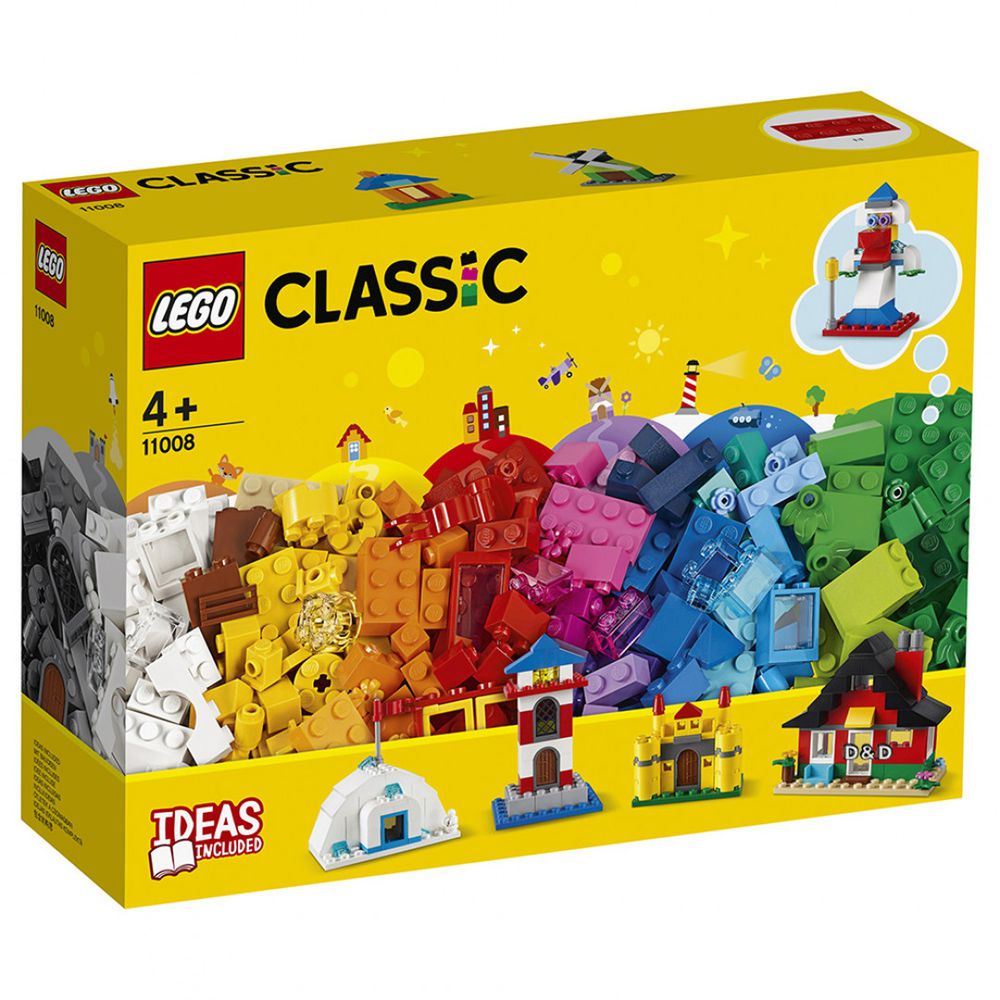 樂高 LEGO - 樂高 Classic 經典基本顆粒系列 -  顆粒與房屋 11008-270pcs