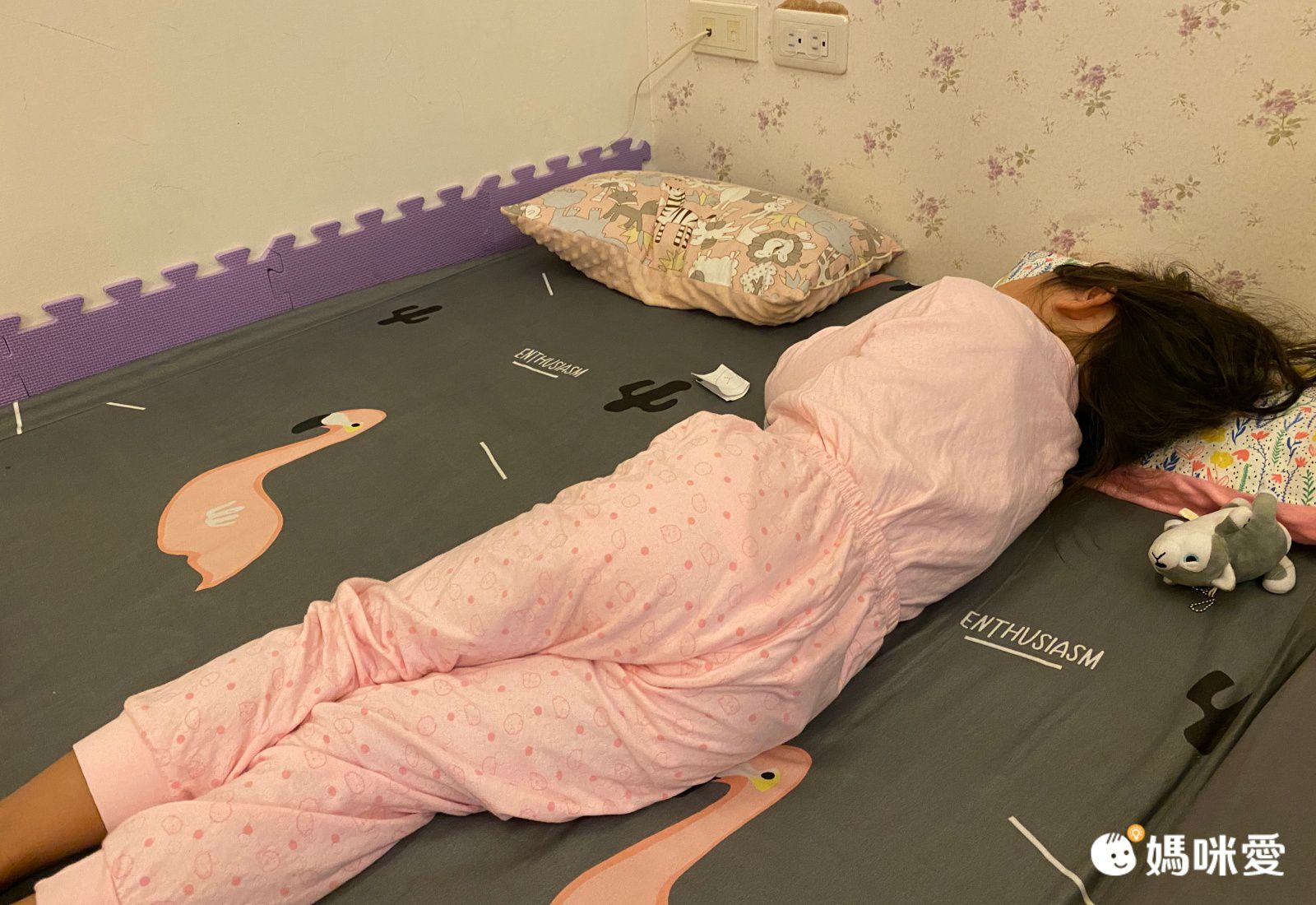 角落小夥伴 - 100%純棉角落生物男童厚棉套裝-藍