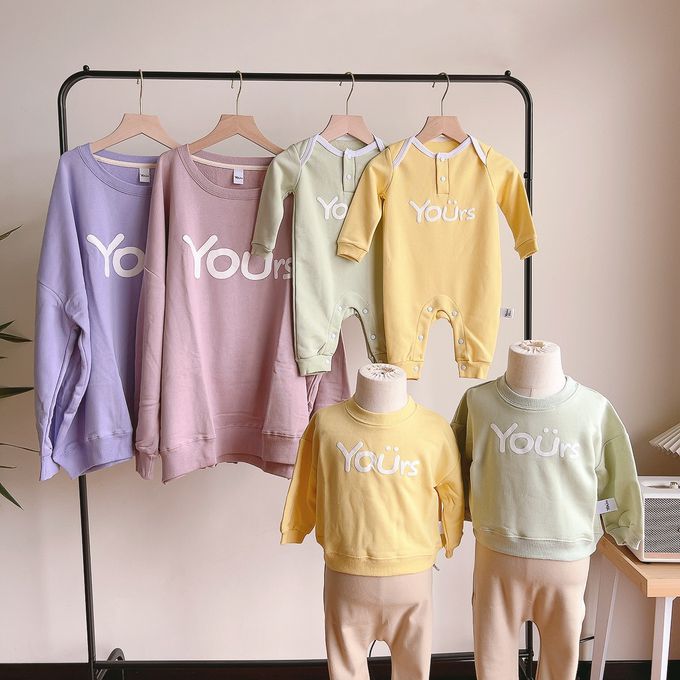 YOUrs - 親子品牌大學T-連身衣