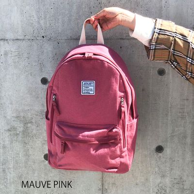 日本BEEM - JOUET 10pocket棉布後背包-粉色