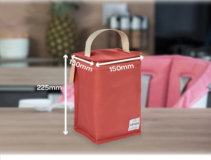 BEABA - 食物保溫袋-灰藍色