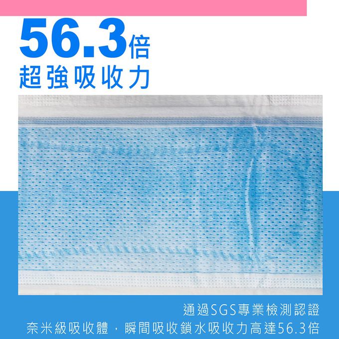 彩虹雨點 - 草本沁涼日用衛生棉-(24.5cm/6片/包)