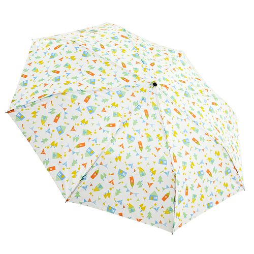 Rainstory - 抗UV雙人自動傘-童話小木屋-自動開收傘
