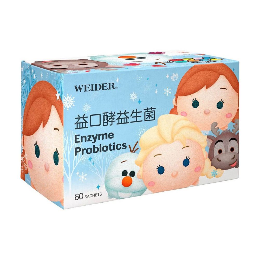 益口酵益生菌(冰雪奇緣款)-60包/盒*1+敏飛兒益生菌/瓶*1+益口酵5入