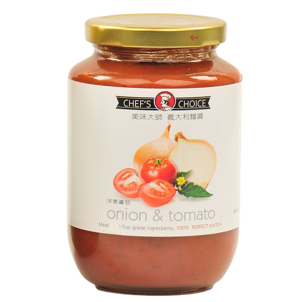 美味大師 - 美味大師義大利麵醬-洋蔥蕃茄-470g