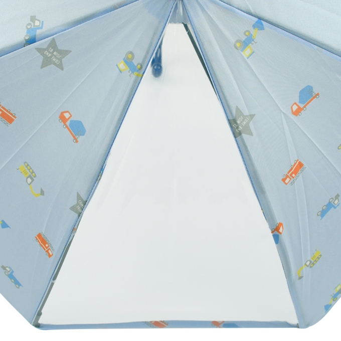 akachan honpo - 雨傘-交通工具-藍色