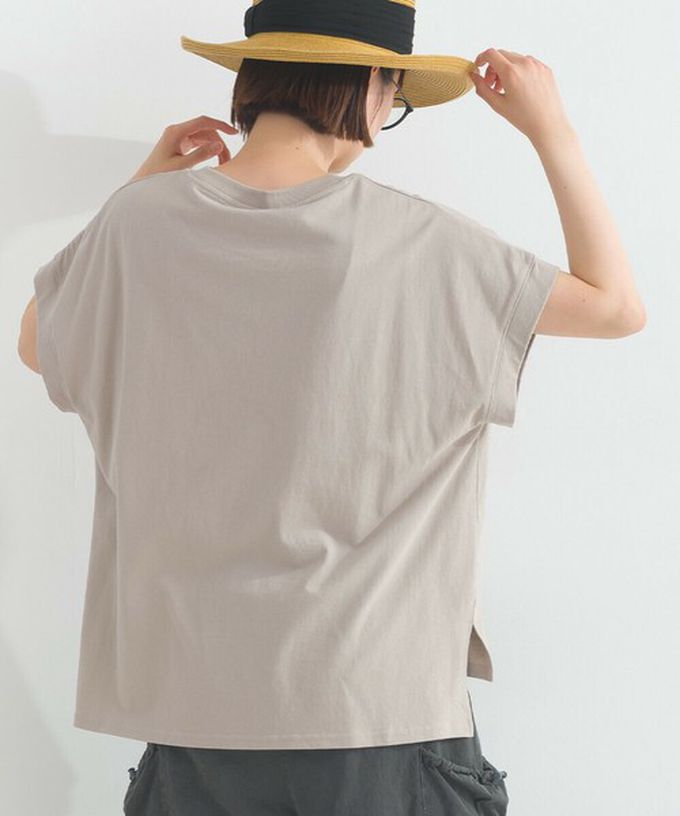 日本 Lupilien - 16OE天竺棉 臘腸狗印花短袖上衣-白