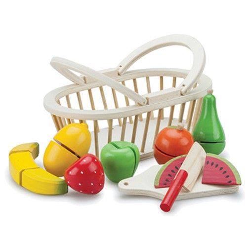 荷蘭 New Classic Toys - 水果籃切切樂