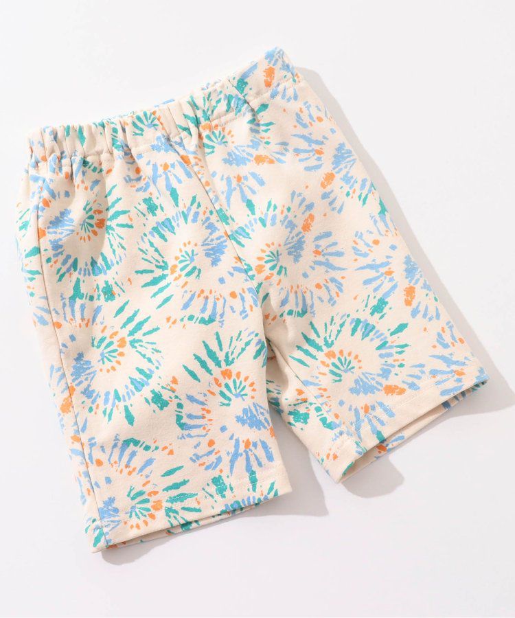 日本 BREEZE - 熱銷！百搭休閒印花短褲-乳牛紋-黑白