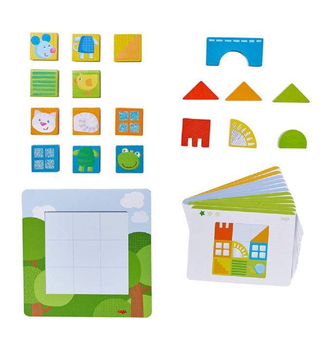 德國HABA - 寶寶拼圖板-動物朋友