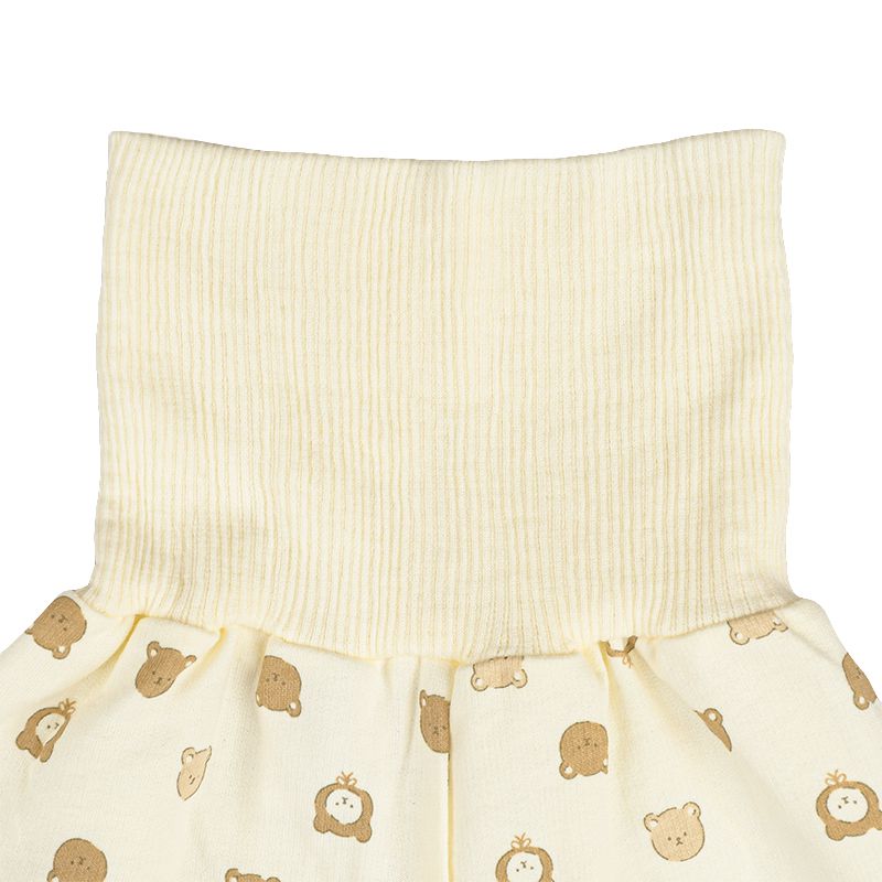 akachan honpo - 長袖家居服 穿衣練習-小熊-原色